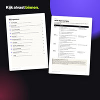 Duopakket – Cursus + Leverancierslijst