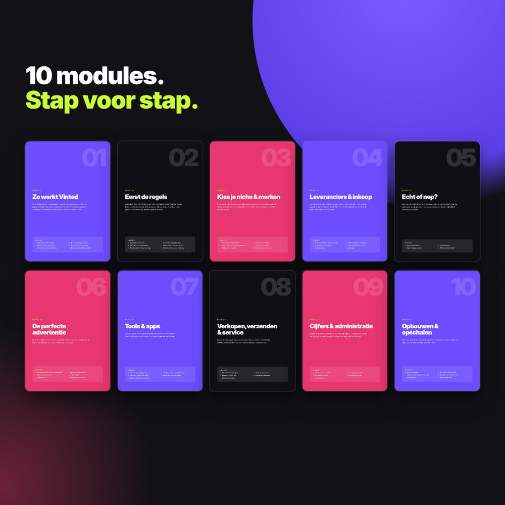 Duopakket – Cursus + Leverancierslijst